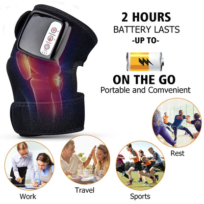 Electric Infrared Heating Knee Massager Wrap Elbow Joint Support